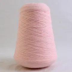 Jumbo Skein of Baby Pink Acrylic Crafting Yarn, Delaine Mills A10-77 H14-1504