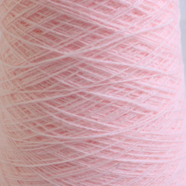 Jumbo Skein of Baby Pink Acrylic Crafting Yarn, Delaine Mills A10-77 H14-1504