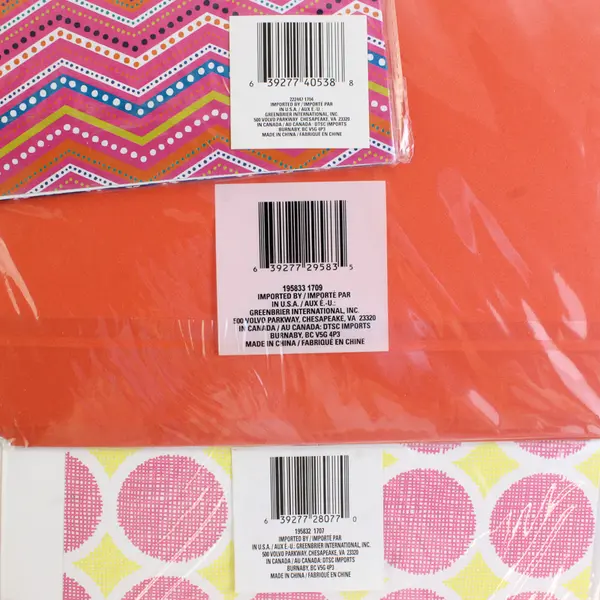 Lot Of Jot File Folders (6 Orange, 3 Pink/Yellow) & Portfolios (2 Chevron)
