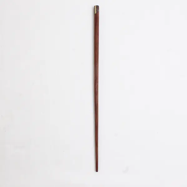 Pair of Solid Wood Brown Chopsticks 10.4" Long, Unbranded