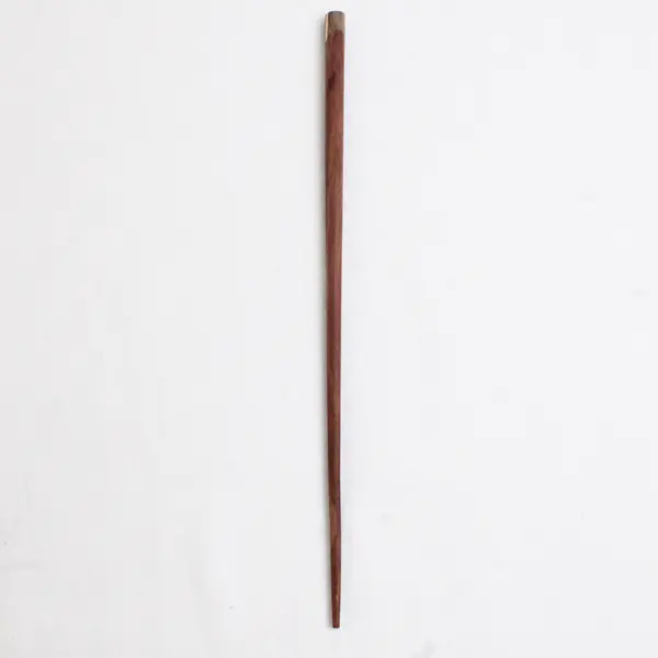 Pair of Solid Wood Brown Chopsticks 10.4" Long, Unbranded
