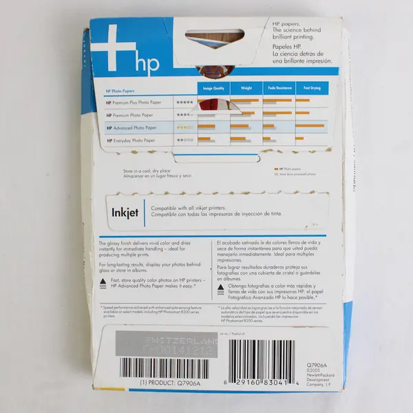 Lot Of 22 Out Of 100 Pack HP Invent Advanced HP Photo Paper 4"x6" 9 Mil