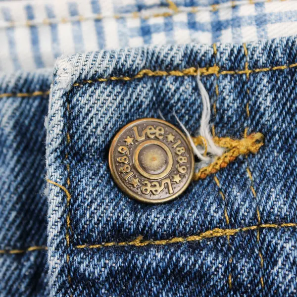 VTG Lee Women's 12/14 High Rise Side Elastic Waist Relaxed Tapered Leg Jeans