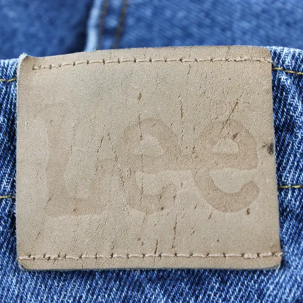 VTG Lee Women's 12/14 High Rise Side Elastic Waist Relaxed Tapered Leg Jeans