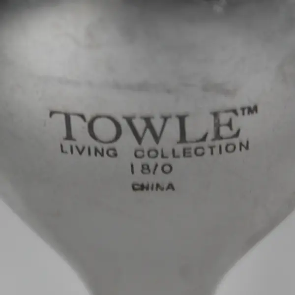 Lot of 2 Towle Silver Dream Pattern 18/0 SS Oval-Shaped Soup Spoons 8.25" Good