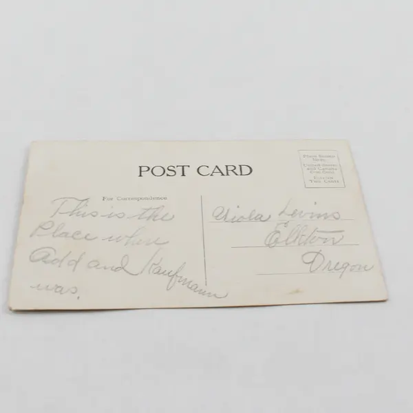 Hot Lake Sanatorium Oregon Litho Postcard 1910s Arkansas Of The West