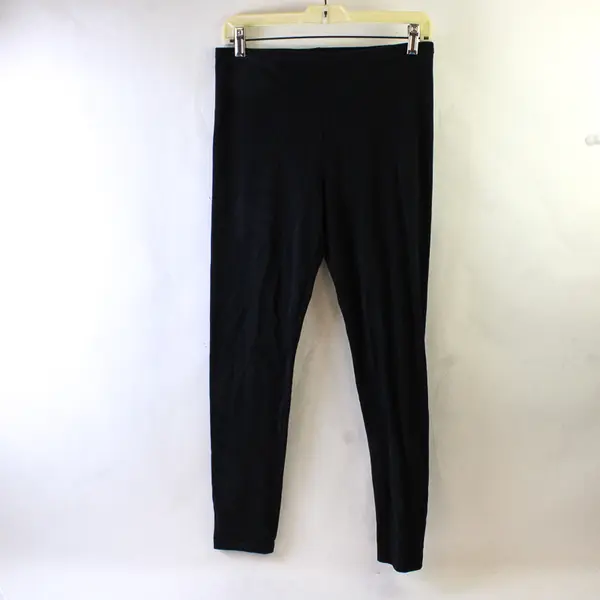 Style & Co. Solid Black Leggings Women's Medium