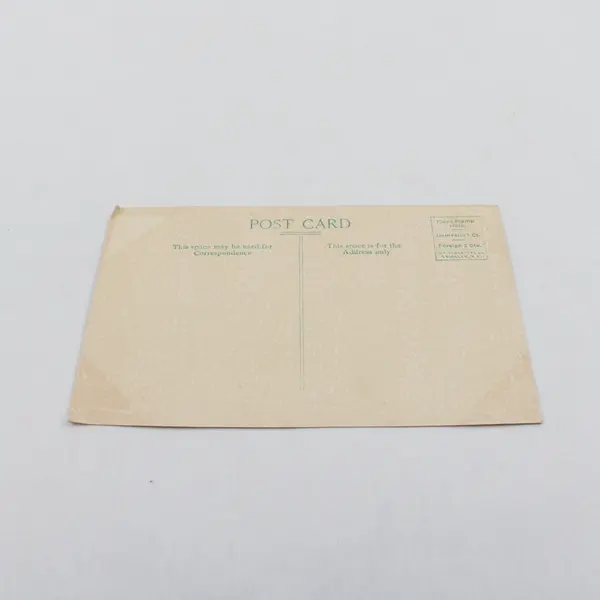 Post Office Salem Oregon Colorized Litho Postcard WM Burghardt Co Circa 1910