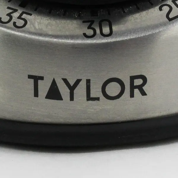 Taylor Stainless Steel 60 Minute Wind Up Mechanical Timer