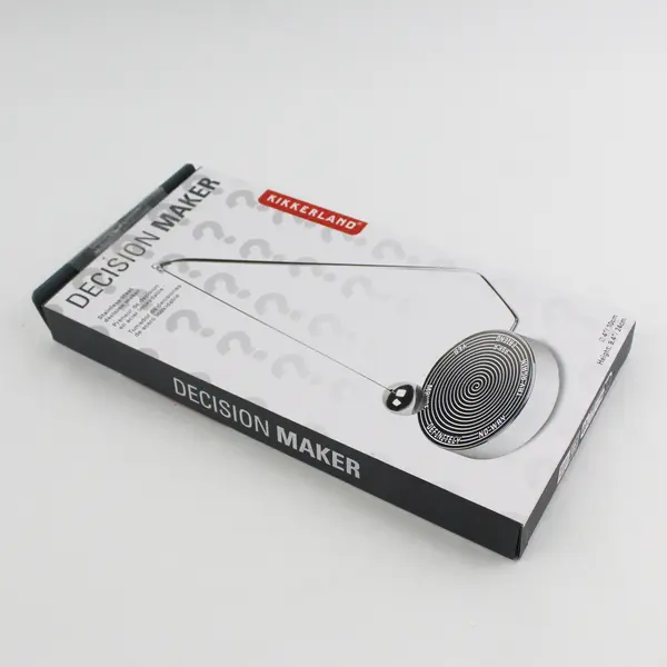 Kikkerland Novelty Stainless Steel Decision Maker
