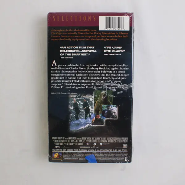 The Edge VHS Tape, 2000 #0275030, New/Sealed 