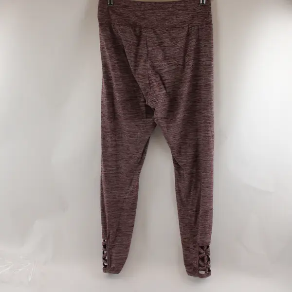 No Boundaries Burgundy Leggings Juniors Large 11-13