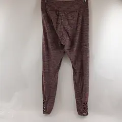 No Boundaries Burgundy Leggings Juniors Large 11-13