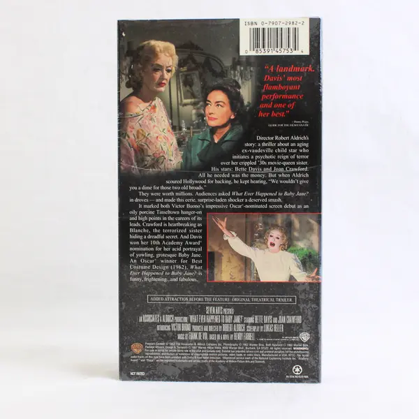 What Ever Happened to Baby Jane? B&W VHS Tape 1997, #14575 New/Sealed