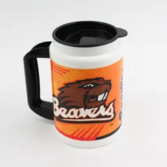 Whirley OSU Beavers Plastic Travel Mug