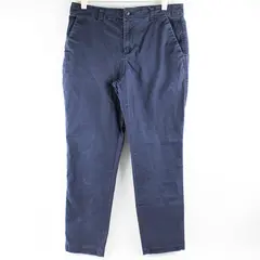 GAP Women's 6 Navy Blue Girlfriend Chino Straight Ankle Casual Stretch Pants