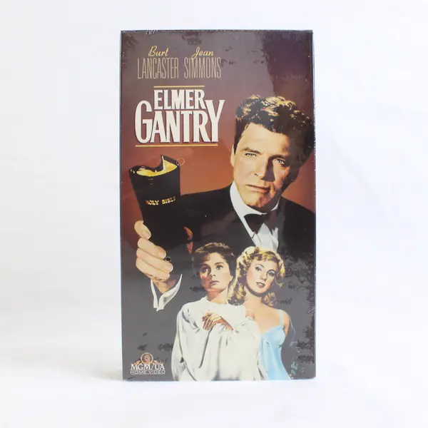 Elmer Gantry VHS Tape from 1990, #M301601  New/Sealed