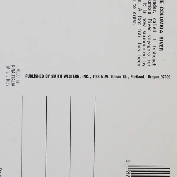 Lot Of 3 Beacon Rock Columbia River Gorge Washington Postcards Smith Western