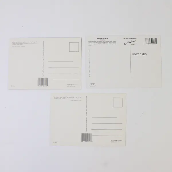 Lot Of 3 Multnomah Falls Lodge Columbia River Gorge Oregon Postcards 