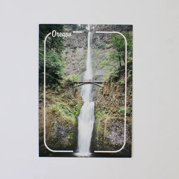 Lot Of 3 Multnomah Falls Lodge Columbia River Gorge Oregon Postcards 