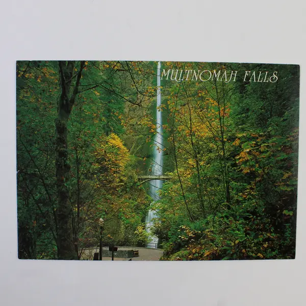 Lot Of 3 Multnomah Falls Lodge Columbia River Gorge Oregon Postcards 