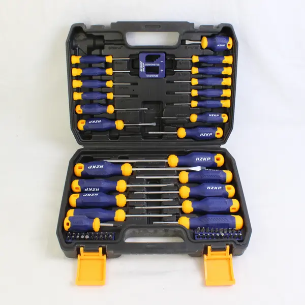 SUNHZ MCKP Screwdriver Set 66-Piece Slotted/Phillips/Torx Mini Precision & Case