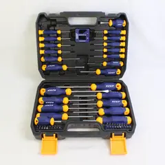 SUNHZ MCKP Screwdriver Set 66-Piece Slotted/Phillips/Torx Mini Precision & Case