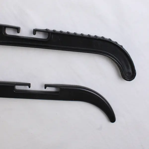 Lot of 10 Black Plastic Retail Shirt Hangers