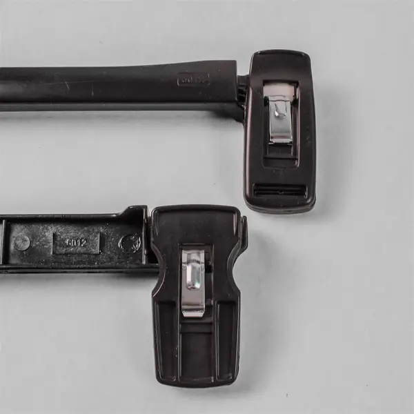 Lot of 10 Black Plastic Retail Skirt and Pants Hangers