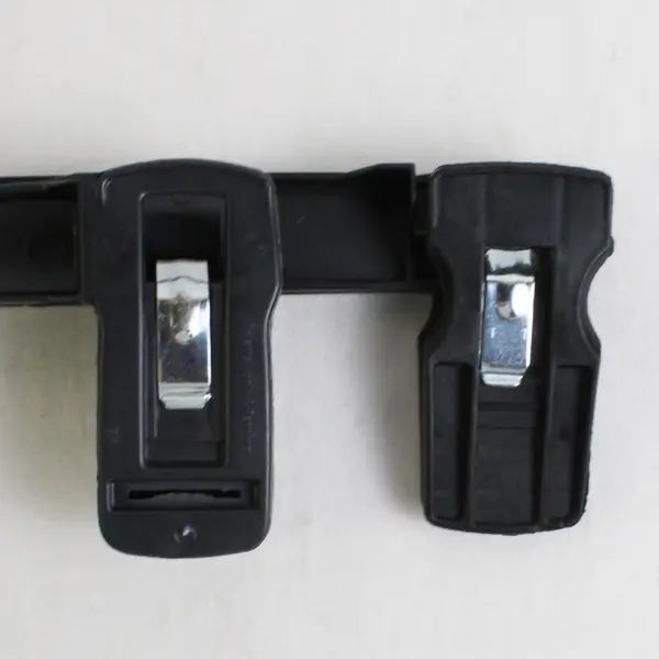 Lot of 10 Black Plastic Retail Skirt and Pants Hangers Closet Storage