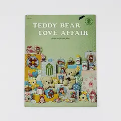 Vintage Teddy Bear Love Affair Pattern Book, 1983 #ABC 104