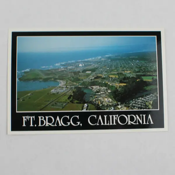 Lot Of 3 Vintage Fort Bragg California Postcards Various Views
