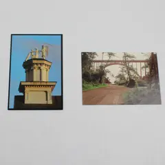 Lot Of 2 Vintage Fort Bragg Mendocino California Postcards 