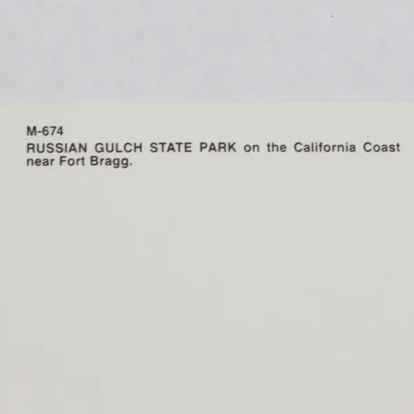 Lot Of 2 Vintage Fort Bragg Mendocino California Postcards 