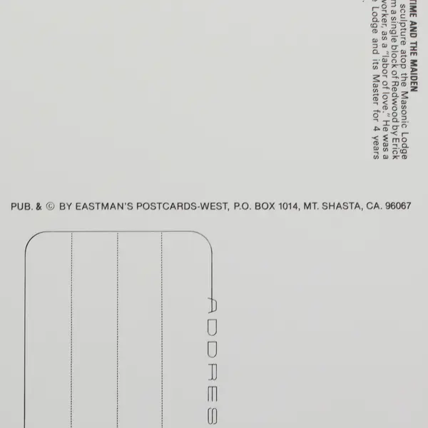 Lot Of 2 Vintage Fort Bragg Mendocino California Postcards 