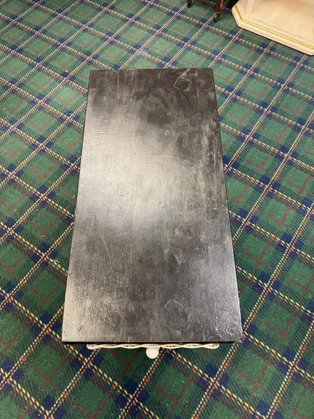 Unbranded 3 Drawer White Wicker Nightstand- Local Pickup Only