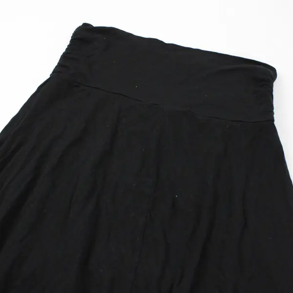 Bobeau Women's XS Black 38” Long Pull On Stretch Maxi Skirt