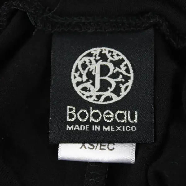 Bobeau Women's XS Black 38” Long Pull On Stretch Maxi Skirt