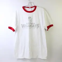 Port and Co. Adult L White Linfield Class of 2019 College Graphic T Shirt