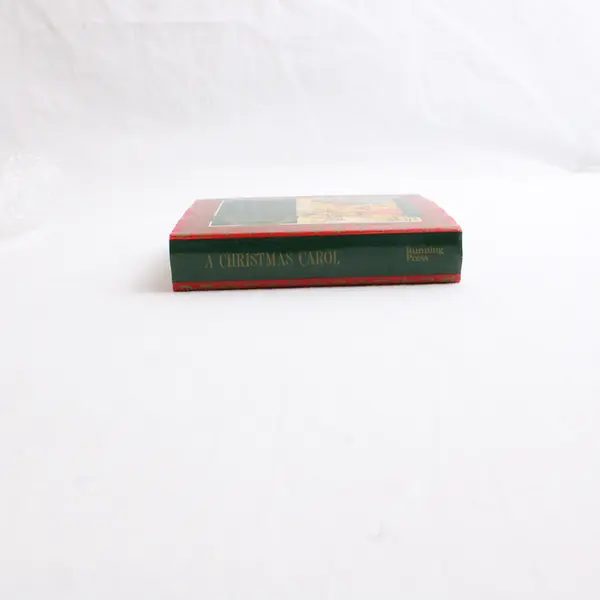 A Christmas Carol 1990 HC/DJ Charles Dickens Miniature Book 3.25" 