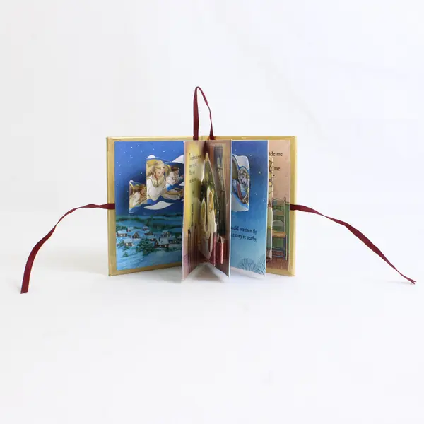 Christmas Angels A Pop-Up Miniature Book by Ariel Books Staff 1994 Hardcover