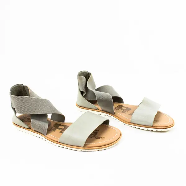 Sorel Women's 7.5 Olive Open-Toe Slingback Sandals Elastic Straps