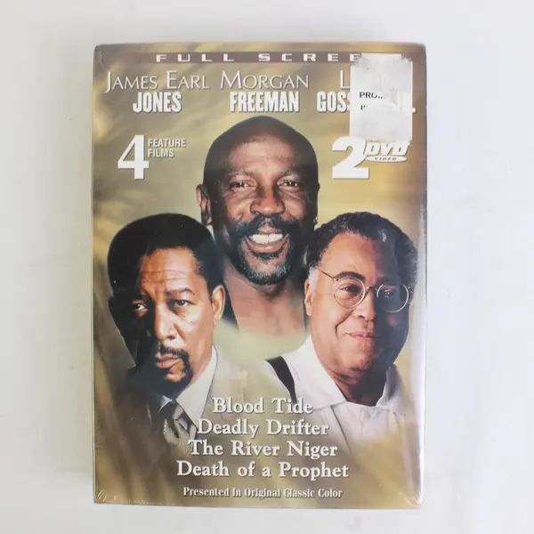 Lot of 4 DVDs Blood Tide, Deadly Drifter, The River Niger, Death of a Prophet