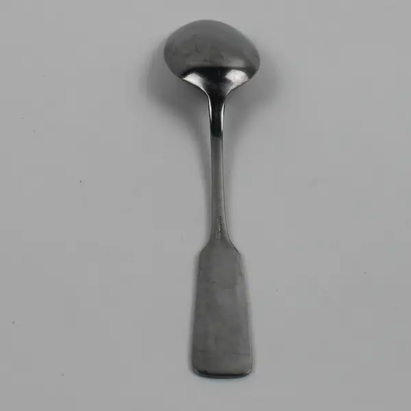 SCC Towle Silver TWS501 Fiddle Shape Pattern Stainless Serving Spoon 8.5" HTF