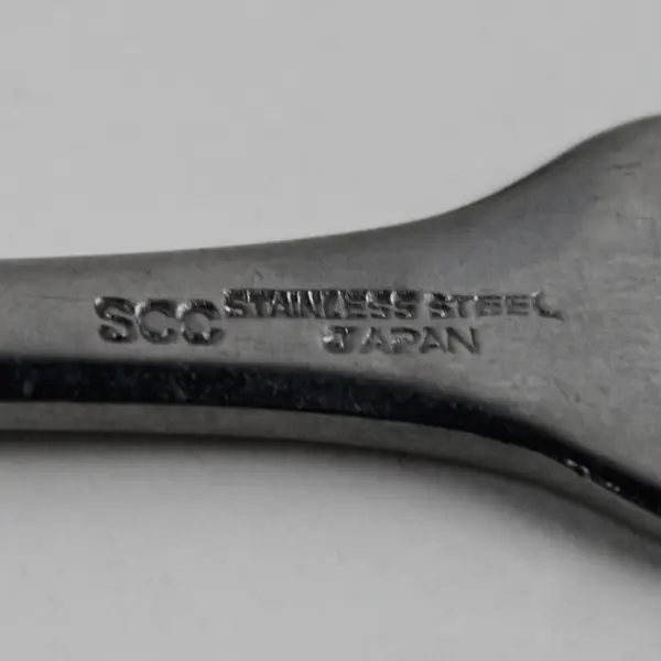 SCC Towle Silver TWS501 Fiddle Shape Pattern Stainless Serving Spoon 8.5" HTF