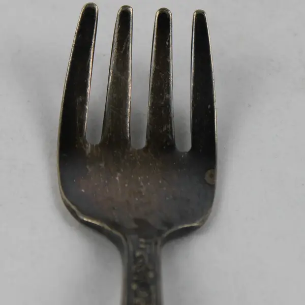 Lot Of 2 Oneida Silver Community Queen Bess II (Tudor Silverplate) Baby Forks