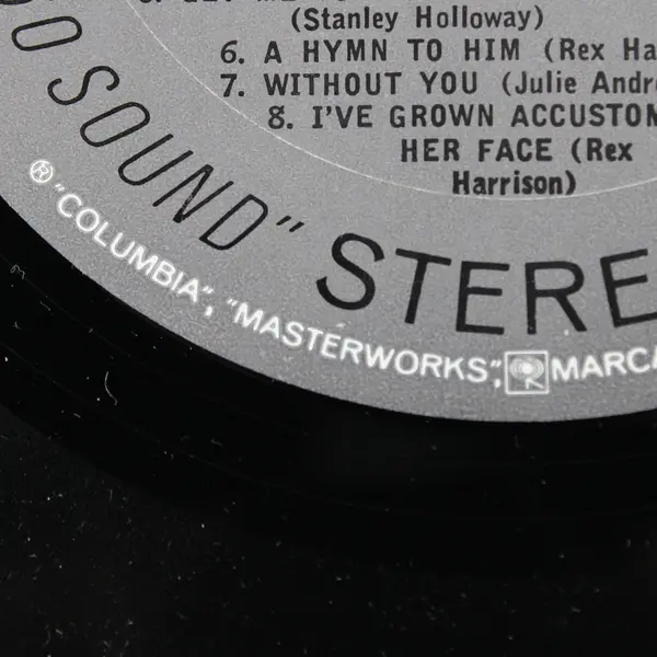 My Fair Lady Harrison & Andrews Original Cast 12"  Vinyl Record