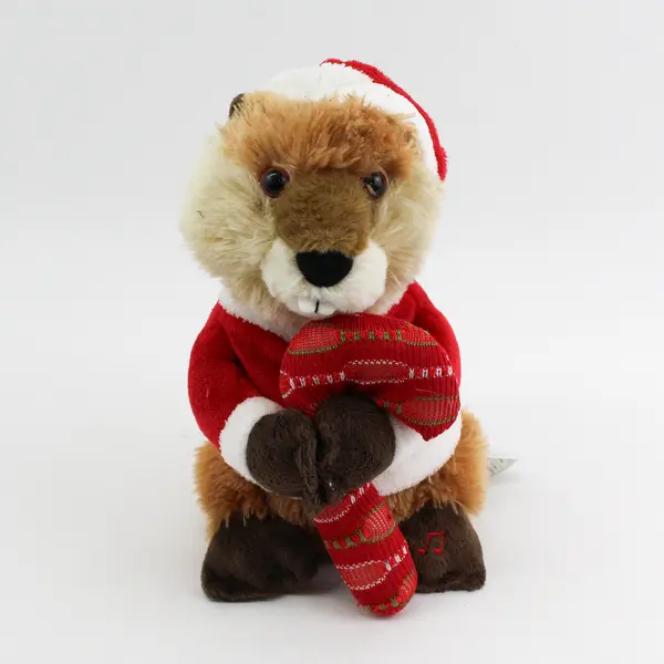 Avon Zack Beaver Animated Plush Sings And Bobs Works