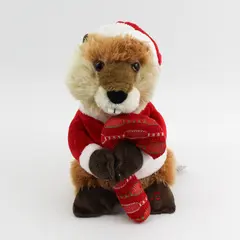 Avon Zack Beaver Animated Plush Sings And Bobs Works