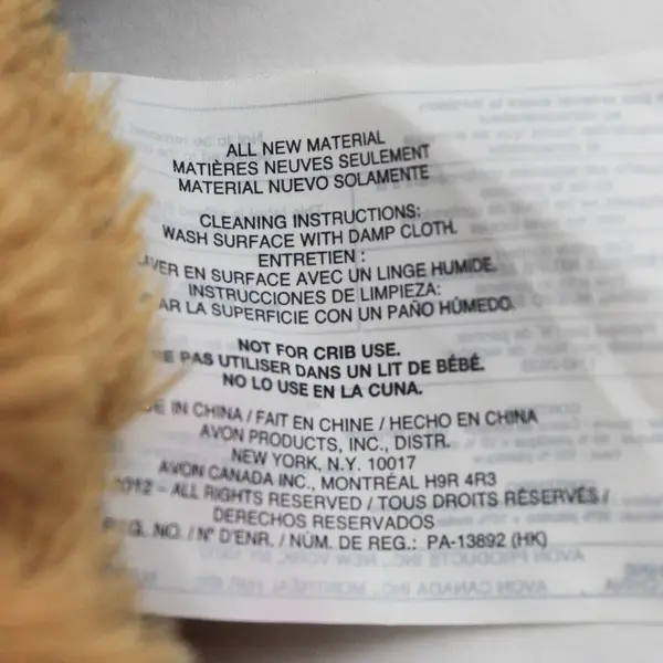 Avon Zack Beaver Animated Plush Sings And Bobs Works